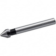 Walter-Titex - 8mm Head Diam, 6mm Shank Diam, 3 Flute 60° High Speed Steel Countersink - A1 Tooling