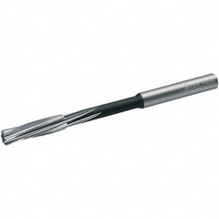 Walter-Titex - 8.52mm Cobalt 6 Flute Chucking Reamer - Spiral Flute, 9mm Straight Shank, 36mm Flute Length, 125mm OAL - A1 Tooling