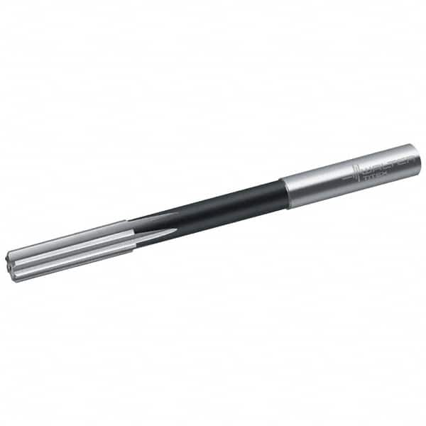 Walter-Titex - 12.5mm Cobalt 6 Flute Chucking Reamer - Straight Flute, 10mm Straight Shank, 44mm Flute Length, 151mm OAL - A1 Tooling