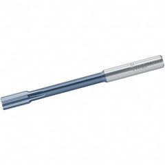 Chucking Reamer: 0.1571″ Dia, 2.9528″ OAL, 0.4724″ Flute Length, Straight Shank, Solid Carbide 4 Flute, RH