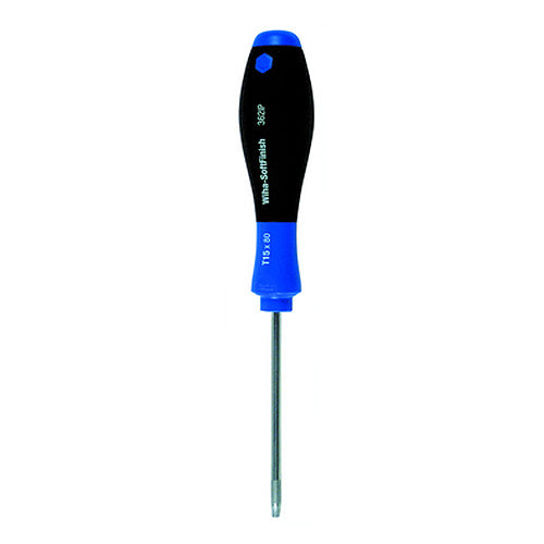 TorxPlus SoftFinish Cushion Grip Screwdriver, IP20 × 100 mm. 8.3″/211 mm Overall Length. Round blade, chrome-vanadium-molybdenum steel, hardened, hard chromed. Wiha chromtop finish on tips. Not for use in standard TORX fasteners. - A1 Tooling