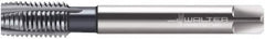 Walter-Prototyp - M6x1.00 Metric, 3 Flute, TiCN Finish, Cobalt Spiral Point Tap - Plug Chamfer, Right Hand Thread, 80mm OAL, 15mm Thread Length, 4.5mm Shank Diam, 6HX Class of Fit, Series M2026306 - Exact Industrial Supply