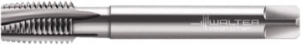 Walter-Prototyp - 1/2-20 UNF, 4 Flute, Bright Finish, Powdered Metal Spiral Point Tap - Plug Chamfer, Right Hand Thread, 3-3/8" OAL, 24mm Thread Length, 9.32mm Shank Diam, 3B Class of Fit, Series A2325760 - Exact Industrial Supply