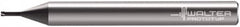 Walter-Prototyp - M2.5x0.45, 0.0768" Cutting Diam, 3 Flute, Solid Carbide Helical Flute Thread Mill - Internal Thread, 0.9mm LOC, 57mm OAL, 6mm Shank Diam - Exact Industrial Supply