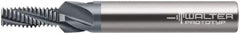 Walter-Prototyp - M3x0.50, 0.0906" Cutting Diam, 3 Flute, Solid Carbide Helical Flute Thread Mill - Internal Thread, 6mm LOC, 57mm OAL, 6mm Shank Diam - Exact Industrial Supply