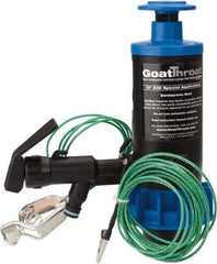 GoatThroat Pumps - 3/8" Outlet, 4 GPM, Polypropylene Hand Operated Transfer Pump - 56" OAL, For up to 55 Gal Drums, For Class I & II Flammable & Combustible Liquids - A1 Tooling