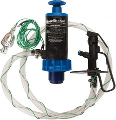 GoatThroat Pumps - 3/8" Outlet, 4 GPM, Polypropylene Hand Operated Transfer Pump - 56" OAL, For up to 55 Gal Drums, For Class I & II Flammable & Combustible Liquids - A1 Tooling