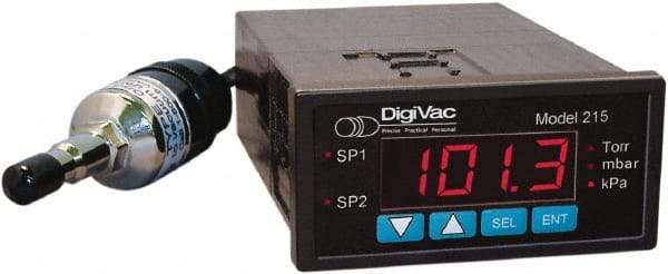 DigiVac - Vacuum Gauges Type: Electronic Vacuum Gauge Vacuum Range: 0.001 - 760 Torr - A1 Tooling