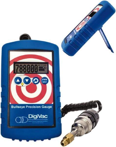 DigiVac - Vacuum Gauges Type: Electronic Vacuum Gauge Vacuum Range: 1 - 800,000 Microns - A1 Tooling