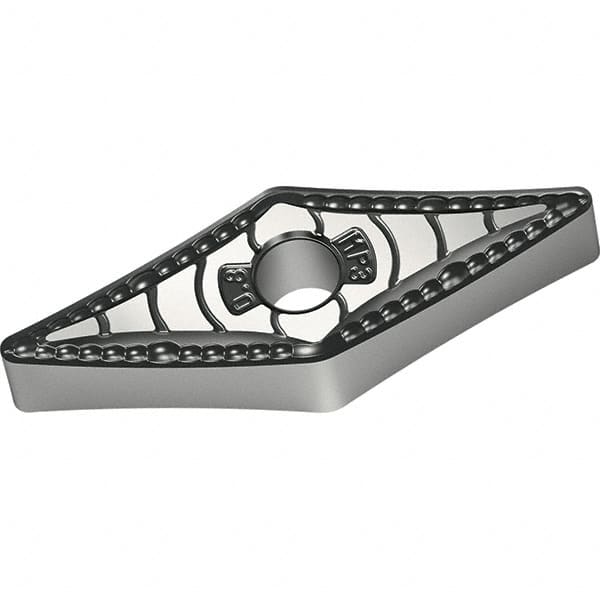 Walter - VNMG332 MP3 Grade WPP20S Carbide Turning Insert - TiCN/Al2O3/TiN Finish, 35° Diamond, 3/8" Inscr Circle, 3/16" Thick, 1/32" Corner Radius - A1 Tooling