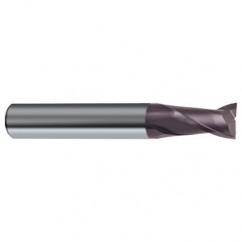 20mm Dia. x 92mm Overall Length 2-Flute Square End Solid Carbide SE End Mill-Round Shank-Center Cut-Firex - A1 Tooling