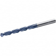 Walter-Titex - 9.8mm 118° Cobalt Jobber Drill - TiNAl Finish, Right Hand Cut, Spiral Flute, Straight Shank, 133mm OAL, VA Inox Point - A1 Tooling