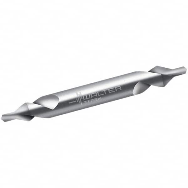 Walter-Titex - #6 Plain Cut 60° Incl Angle High Speed Steel Combo Drill & Countersink - A1 Tooling