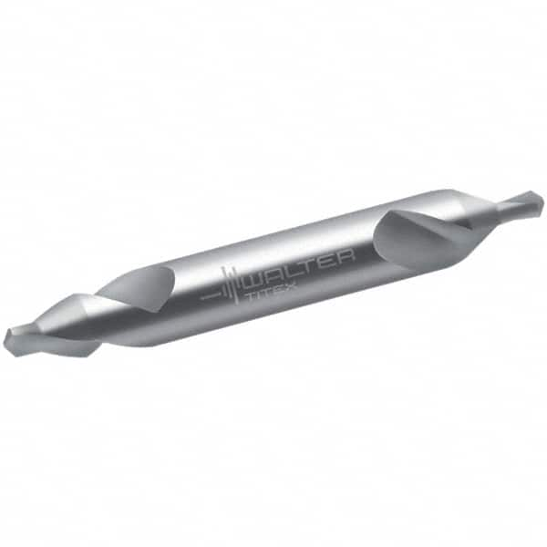 Walter-Titex - #5 Plain Cut 60° Incl Angle High Speed Steel Combo Drill & Countersink - A1 Tooling