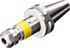 Sandvik Coromant - CAT50 Taper Shank Tapping Chuck/Holder - M4 to M12 Tap Capacity, 106.2mm Projection, Through Coolant - Exact Industrial Supply