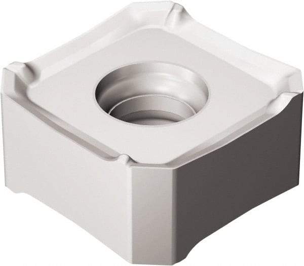 Sandvik Coromant - 345R13T5 MM Grade S30T Carbide Milling Insert - TiAlN2 Finish, 5.95mm Thick, 13mm Inscribed Circle, 0.8mm Corner Radius - A1 Tooling