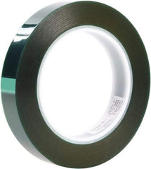 3M - 3/4" Wide x 72 Yd Long Green Polyester Film Masking Tape - Series 8992, 3.2 mil Thick - A1 Tooling