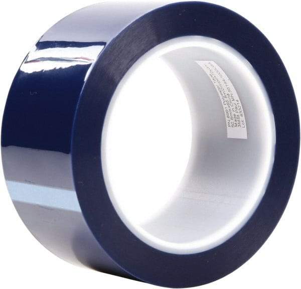 3M - 3" Wide x 72 Yd Long Blue Polyester Film Masking Tape - Series 8991, 2.4 mil Thick - A1 Tooling