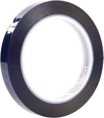 3M - 3/4" Wide x 72 Yd Long Blue Polyester Film Masking Tape - Series 8991, 2.4 mil Thick - A1 Tooling