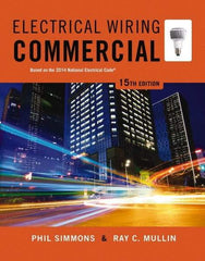 DELMAR CENGAGE Learning - Electrical Wiring Commercial Publication, 15th Edition - by Simmons/Mullin, Delmar/Cengage Learning, 2014 - A1 Tooling