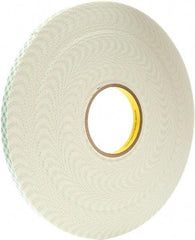 3M - 3/4" x 5 Yd Acrylic Adhesive Double Sided Tape - 0.06" Thick, Urethane Foam Liner, Series 4026W - A1 Tooling