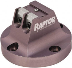 Raptor Workholding - 3/4" Jaw Width, 3" High Dovetail Vise - For Use with 4 & 5 Axis Workholding Systems - A1 Tooling