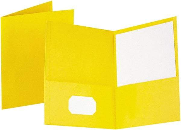 OXFORD - 8-1/2" Long x 11" Wide Pocket - Yellow - A1 Tooling