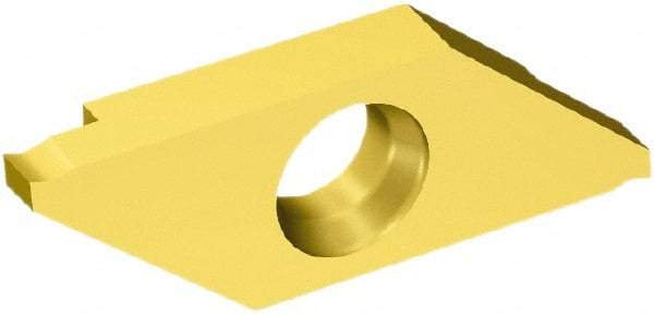 Sandvik Coromant - 3MAG MAG Grade 1025, 1.25mm Cutting Width Carbide Grooving Insert - 2.7mm Max Depth of Cut, Right Hand, 0.05mm Corner Radius, TiAlN/TiN Finish - A1 Tooling