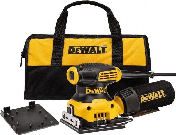 DeWALT - 14,000 OPM, Electric Orbital Sander - Square, Oscillating Sander, 2.3 Amps - A1 Tooling