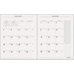 AT-A-GLANCE - 24 Sheet, 9 x 11", Desk Pad Calendar - White - A1 Tooling