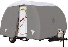 Classic Accessories - Polypropylene RV Protective Cover - 16' 6" Long, Gray and White - A1 Tooling