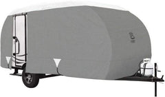 Classic Accessories - Polypropylene RV Protective Cover - 20' Long, Gray and White - A1 Tooling