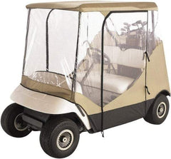 Classic Accessories - Polyester Golf Cart Protective Cover - 83 x 40", Tan - A1 Tooling