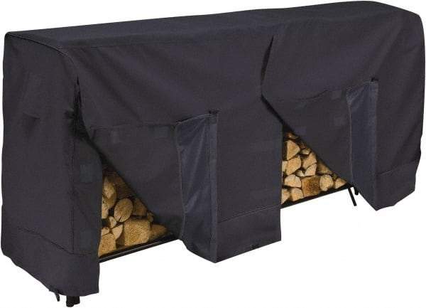 Classic Accessories - Polyester Log Rack Protective Cover - 96 x 24 x 42", Black - A1 Tooling