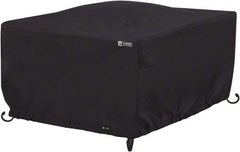 Classic Accessories - Polyester Fire Pit Protective Cover - 42 x 42 x 22", Black - A1 Tooling