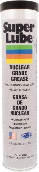 Synco Chemical - 14.1 oz Cartridge Synthetic Lubricant General Purpose Grease - Translucent White, Environmentally Friendly, 450°F Max Temp, NLGIG 2, - A1 Tooling