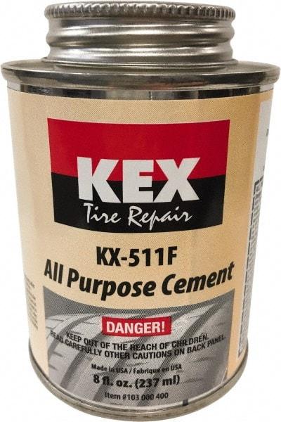 KEX Tire Repair - 8 oz. Can Cement - For Tires & Wheels - A1 Tooling