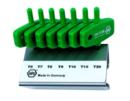 7 Piece - T6; T7; T8; T9; T10; T15; T20 MagicSpring® - Torx Wing Handle Set - A1 Tooling