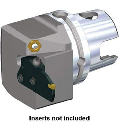 Kennametal - Beyond Evolution Blade Insert, 38mm Head Length, Modular Grooving Blade Holder Head - Right Hand Cut, System Size KM50TS, Through Coolant, Series Beyond Evolution - A1 Tooling