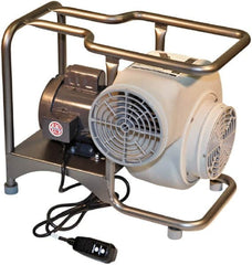 AIR Systems - 8" Inlet, Electric AC Centrifugal Blower - 0.75 hp, 1,308 CFM (Free Air), 220 Max Voltage Rating - A1 Tooling