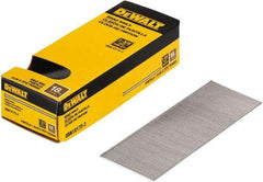 DeWALT - 18 Gauge 1-3/4" Long Brad Nails for Power Nailers - Steel, Bright Finish, Smooth Shank, Straight Stick Collation, Brad Head, Chisel Point - A1 Tooling