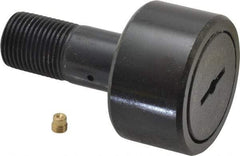 Accurate Bushing - 1-3/4" Roller Diam x 1" Width, 3/4" Stud Diam x 1-3/4" Length, Stud Cam Follower - Steel, 7/8" Thread Length, 3/4-16 Thread, 2-3/4" OAL, 7,870 Lb Dynamic Cap, 7,950 Lb Static Cap - A1 Tooling