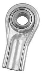 Alinabal - 5/16" ID, Female Spherical Rod End - 5/16-24 LH, Carbon Steel with Steel Raceway - A1 Tooling