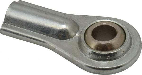 Alinabal - 3/8" ID, Female Spherical Rod End - 3/8-24 LH, Carbon Steel with Steel Raceway - A1 Tooling