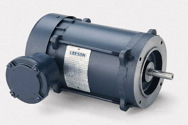 Leeson - 2 hp Explosion Proof Motor - L56C NEMA Frame, 115/208-230 Volts, 74% Efficiency at Full Load - A1 Tooling