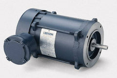 Leeson - 3/4 hp Explosion Proof Motor - E56C NEMA Frame, 208-230/460 Volts, 72% Efficiency at Full Load - A1 Tooling