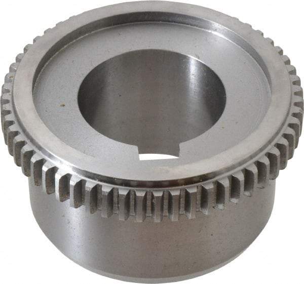 Lovejoy - 1-7/8" Inside x 4-3/4" Outside Diam, Rigid Coupling Hub - 1/2" Keyway Width x 1/4" Keyway Depth - A1 Tooling