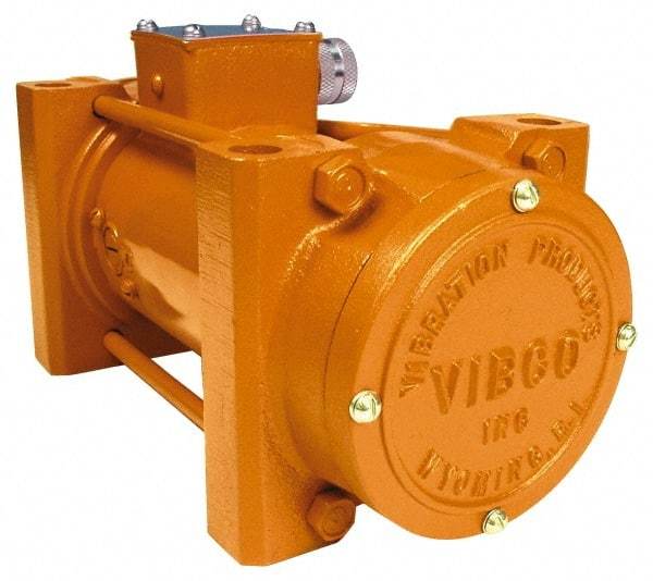 Vibco - 32 Amp, 12 Volt, 11-1/4" Long, Electric Vibrators - 0 to 1,400 Lbs. Force, 82 Decibels - A1 Tooling