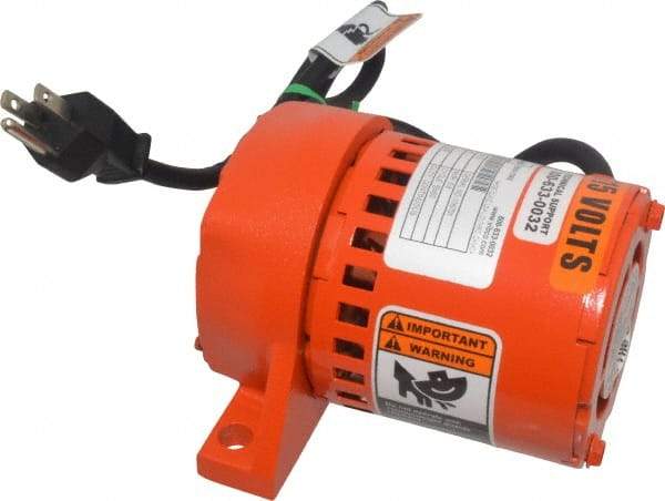 Vibco - 1 Phase, 0.8 Amp, 115 Volt, 5" Long, Electric Vibrators - 0 to 20 Lbs. Force, 48 Decibels - A1 Tooling