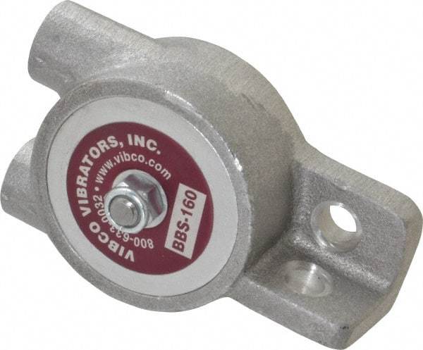 Vibco - 160 Lb. Force, 7 Cubic Feet per Minute, 9,000 RPM, 67 Decibel, Pneumatic Vibrator - 4-1/8" Long x 1-9/16" Wide x 1-1/4" High, 1/4 Port Inlet, 1/4 Port Outlet - A1 Tooling